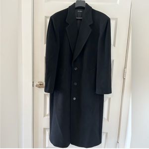 Stafford Mens Long Wool Coat - 40R (Medium)